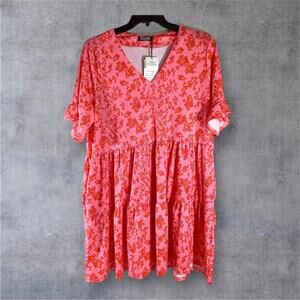 NWT nclook Women's V-Neck Summer Casual Dress, XL